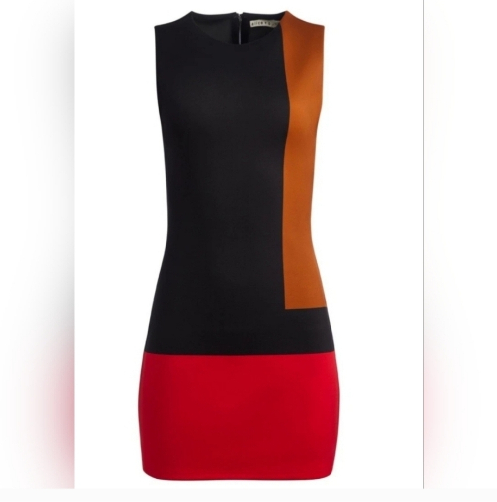 ALICE + OLIVIA WYNELL MINI DRESS SIZE 6 $495 - Picture 6 of 16